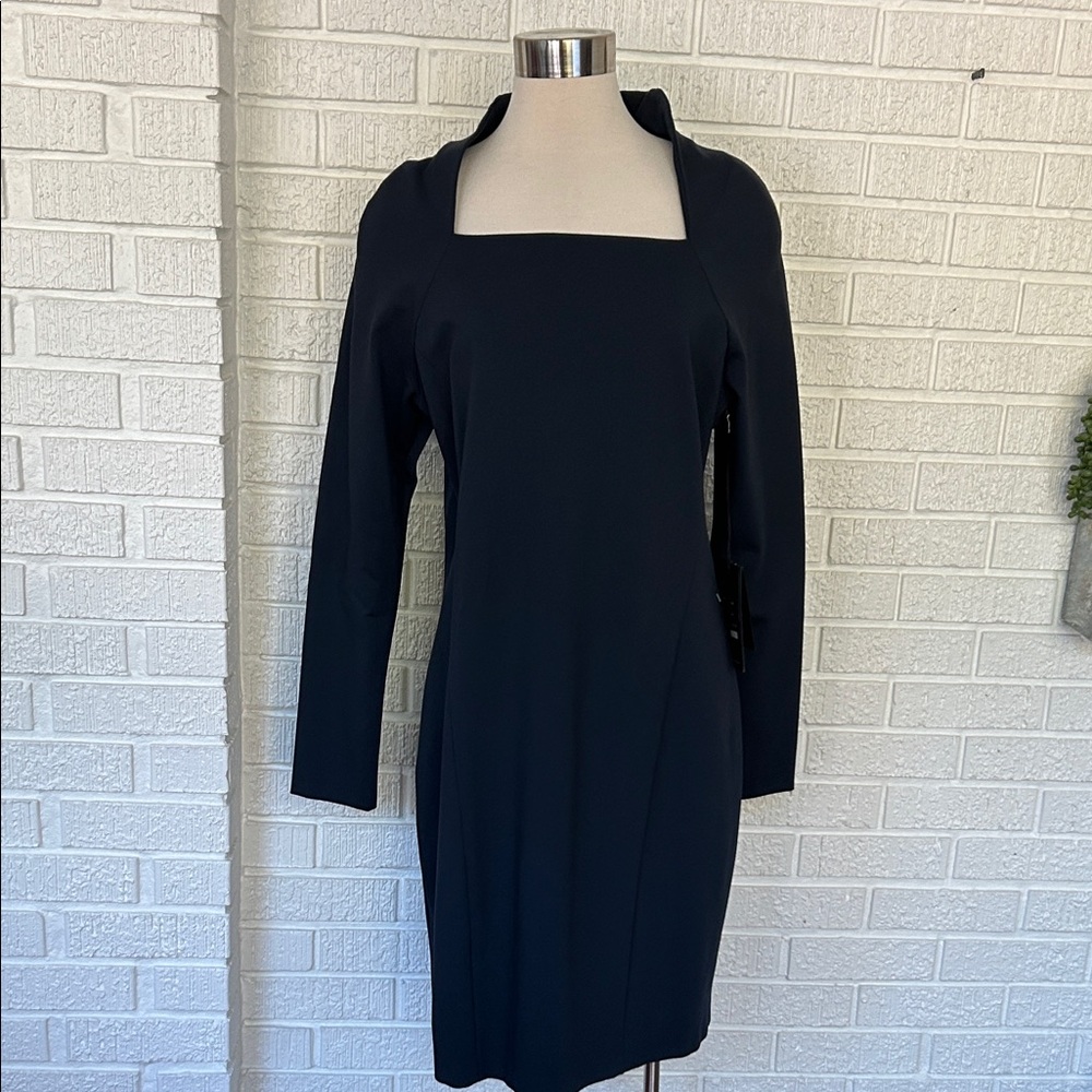 NWT- Annette Gortz Patti navy dress